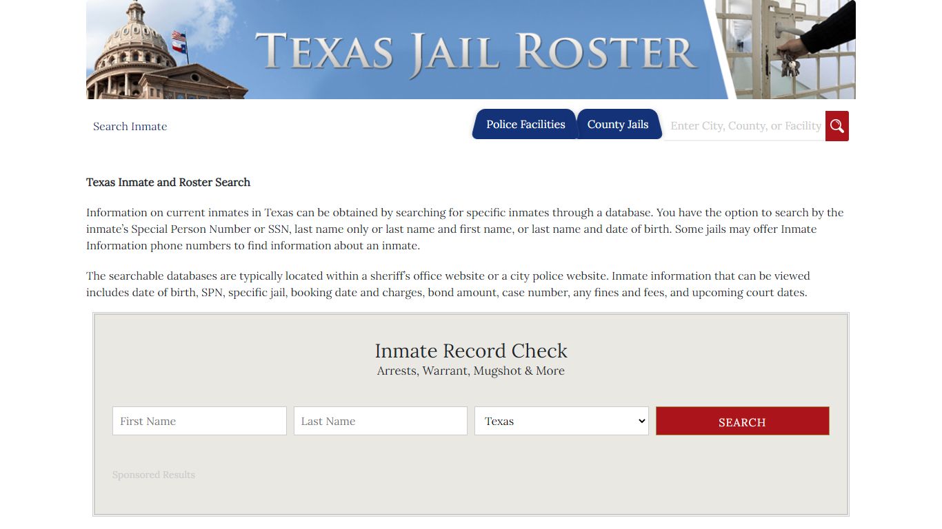 Panola County Jail Inmates | Jail Roster Search